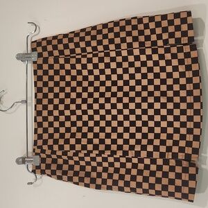 Love‎ the hanger checkers skirt women's